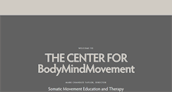 Desktop Screenshot of bodymindmovement.com